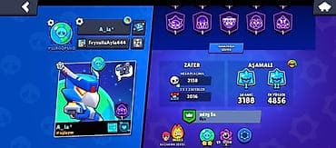 Brawl Stars hesabı – yüksək kubok və prestijlə dolu - Kupa yolu — 5