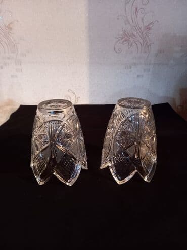 ваза: Набор ваз, Хрусталь — 6