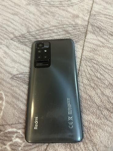 simsiz telefon: Redmi Note 10, 128 GB, rəng - Qara — 2