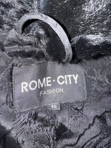 женские шубы итальянского производства: Шуба, 3XL, цвет - Черный — 3