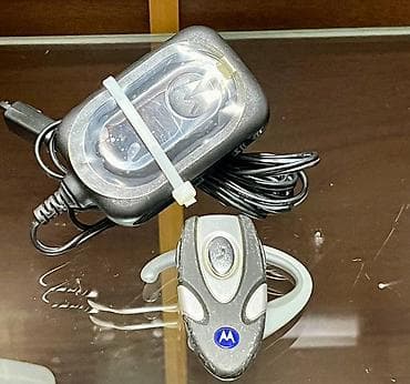 ayfon nausnik: İşlənmiş Simsiz (Bluetooth) Qulaqcıqlar, Motorola, rəng - Boz — 1
