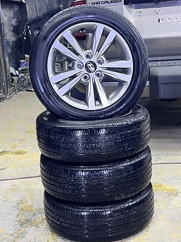 nol alti sekilleri: Hyundai orijinal yüngül lehimli disk və şin dəsti Təkərləri ideal — 2