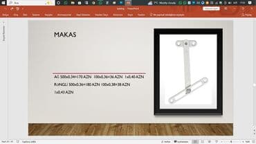 Məhsul: Pəncərə-accessuarları – “Makas” (pəncərə saxlayıcı menteşe) və
