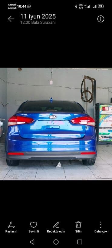 avtomobil ayaqaltıları: Kia forte 2017 il arxa stopları satılır. Qiyməti 380₼ real alıcıya — 1