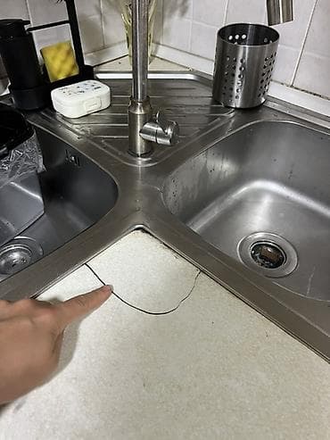 kuxna moykası: Mətbəx mebeli dəsti – künc yerləşimli, modul quruluşlu Xüsusiyyətlər — 9
