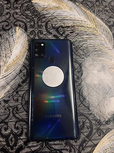 apple 13 qiymeti: Samsung Galaxy A21S, 64 GB, rəng - Göy, İki sim kartlı — 3