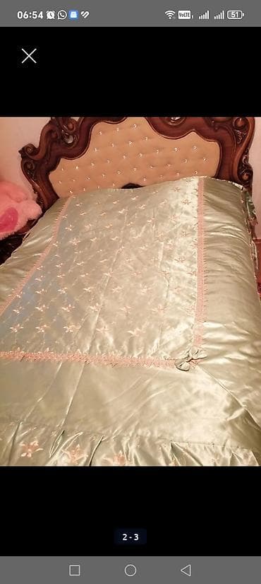 bamboo tekstil: Yataq üçün Yataq örtüyü — 1