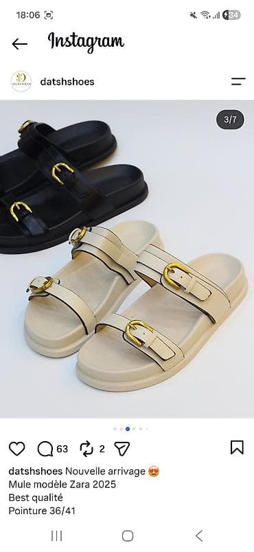 Basanoşka və səndəllər: Ağ rəngli qadın platforma sandal - Model: iki zolaqlı, ön və üst — 4