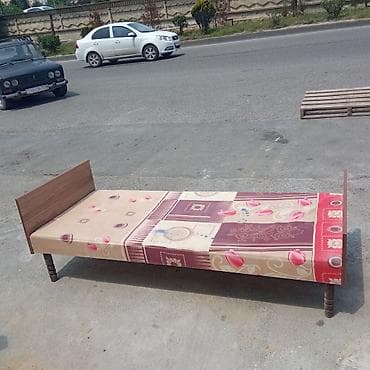 dəmir setka kravat: Təknəfərlik çarpayı, Bazasız, Matras ilə, Siyirməsiz — 2