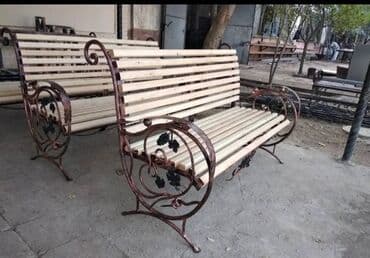 Sifarişlə bağ yelləncəkləri: Metal en mmc olaraq istədiyiniz forma və ölçüde demir işlerinin — 8