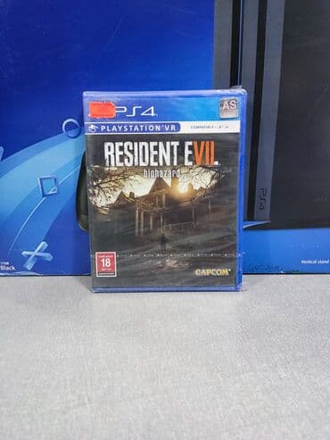 dvd disk oyun: Playstation 4 üçün resident evil 7 oyun diski. Tam yeni, original — 1