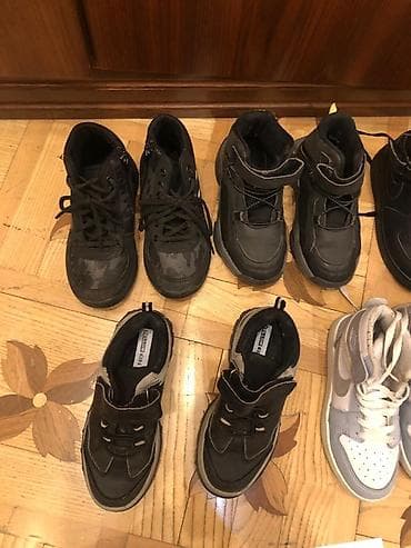 Başqa uşaq ayaqqabıları: Uşaq ayaqqabıları dəsti – 31 ölçü - 6 cüt müxtəlif modellər: idman — 3