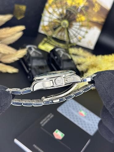 bomba: Yeni, Qol saatı, Tag Heuer, rəng - Qara — 9