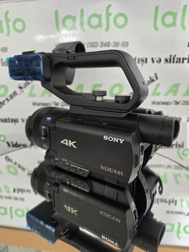 Bıçaqlar: Sony 4K XDCAM əl kamerası Təzə 0 məhsul. - Sensor: Exmor R CMOS - — 3