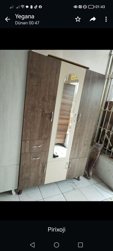 dərin boşqab: Yeni, Açılan, 3 qapılı Düz dolab, Azərbaycan — 27