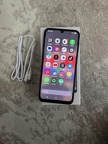 1:1 iphone: Samsung Galaxy A24 4G, 128 GB, rəng - Qara, Face ID — 9