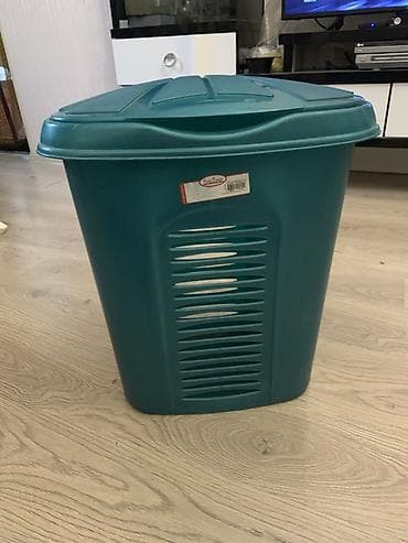 Ticarət printerləri və skanerləri: Plastik paltar səbəti – qapaqlı - Material: möhkəm plastik - Rəng — 1