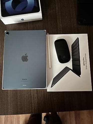 ipad 11 pro m2: Apple iPad Air (5-ci nəsil) Wi‑Fi 256 GB – mavi rəng Model: A2588 — 3