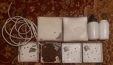 Elektrik işıqlandırma aksesuarları dəsti hamısı 20 azn. Tərkib: - 2 lalafo.az -da Elektrik işıqlandırma aksesuarları dəsti hamısı 20 azn. Tərkib: - 2