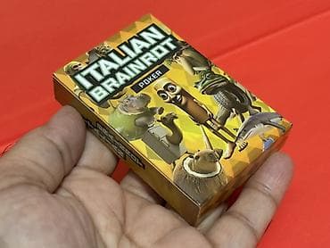 mafia kartlari: Italian Brainrot – Poker Kartları Dəsti - Mövzu: “Italian Brainrot” — 1