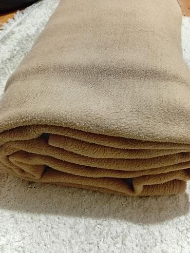 Tekstil: Rəng - Bej Flis Pled — 1