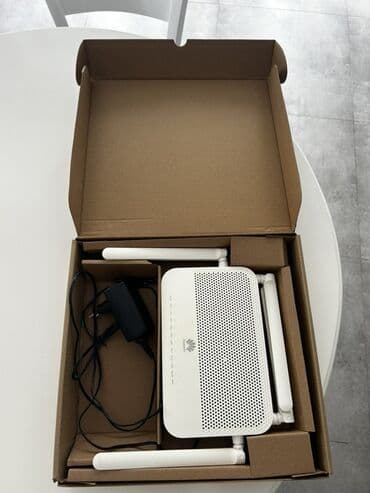 cisco modem: Huawei Wi‑Fi router Xüsusiyyətlər: - 4 ədəd xarici antenna – daha — 1