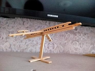 pultlu teyyare: Əl işi taxta təyyarə maketləri şəxsi əl işimdi - Material: təbii — 3