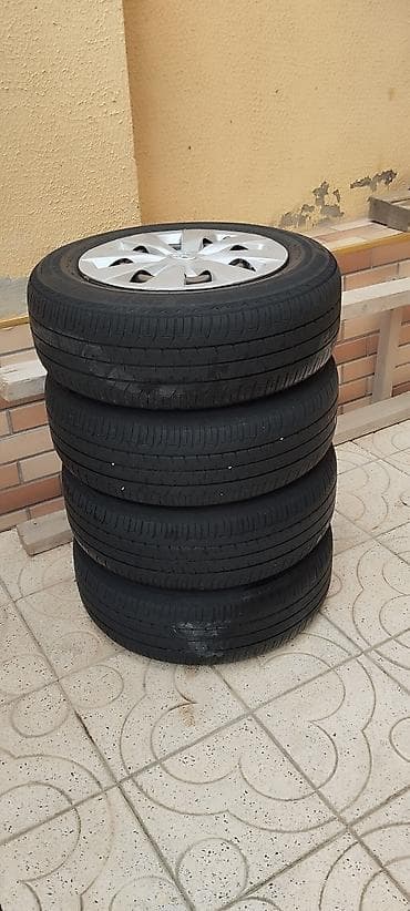 Toyota orijinal təkər dəsti - Komplekt: 4 ədəd yol təkəri + 4 ədəd