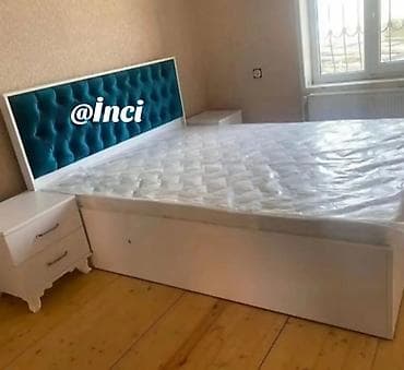 yataq otagi: Bazalı taxt – 350₼ - Açar qaldırılan mexanizmlə geniş alt saxlama — 2