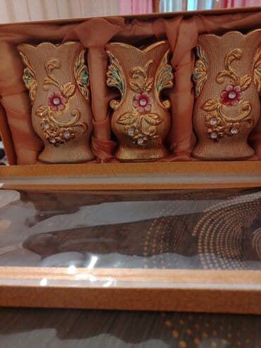 qadinlar ucun en gozel hediyyeler: Vaza dəsti, Keramika — 2