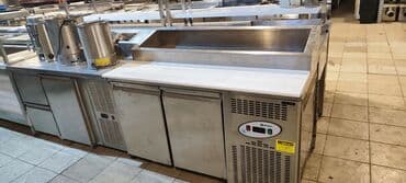 Pizza soyuducusu dəzgah soyuducu pizza və lahmacun hazırlığı üçün