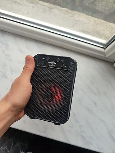 səs pultu: Kolonka, Növ - Portativ, rəng - Qara — 4