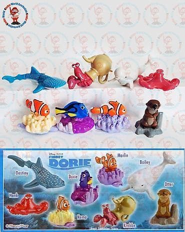 kinder stranger things: Disney/Pixar “Findet Dorie” (Finding Dory) kolleksiya fiqurları – — 1