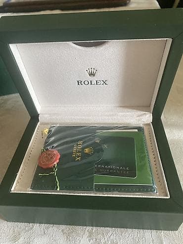 saat mexanika: Rolex orijinal saat qutusu və aksesuar dəsti - Rəng: tünd yaşıl — 4