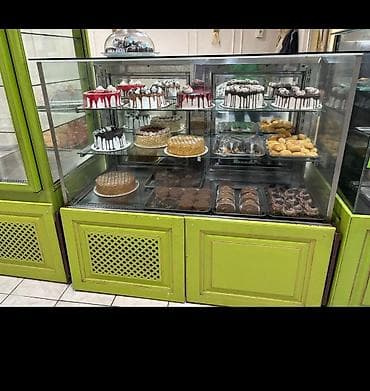 💫RR Şirniyyat evi üçün vitrin soyuducu Qiymət 650 azn 1.20 uzunu