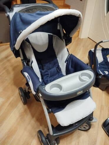 Uşaqlar üçün digər mallar: Chicco uşaq arabası. İdeal vəziyyətdədir. çox az işlənib. heç bir — 4