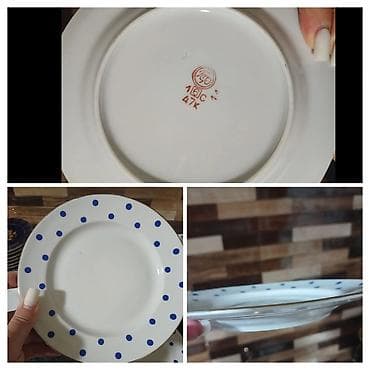 servis: Çay dəsti, Farfor, 6 nəfərlik, Yaponiya — 10