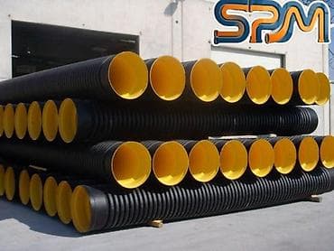 Boru Qofralı, HDPE, 110 mm, Yeni