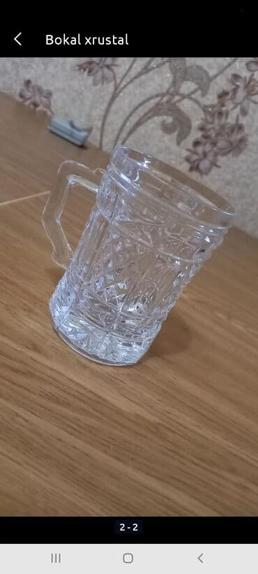 tom xrustal qablar: Stəkanlar — 1