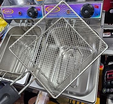 Fri aparatları: Fri kartof üçün, Damla, Cüt gözlü, 5 l — 10