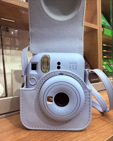 фотокамера canon powershot sx410 is black: Fujifilm Instax mini 12 – Lilac Purple Məhsul: Ani çap edən — 2