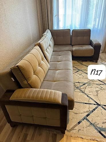 Künc divan, İşlənmiş, Açılan, Bazalı, Parça, Çatdırılma yoxdur