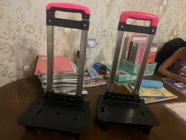 Məhsul: Çək-çəkməli çanta/sumka üçün teleskopik daşıma arabası (2