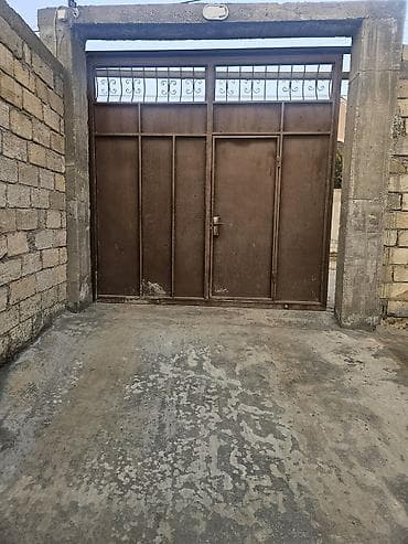 qaymaq ciceyi: Dəmir Həyət darvazası, Mexaniki, Qapı ilə, rəng - Qəhvəyi — 3