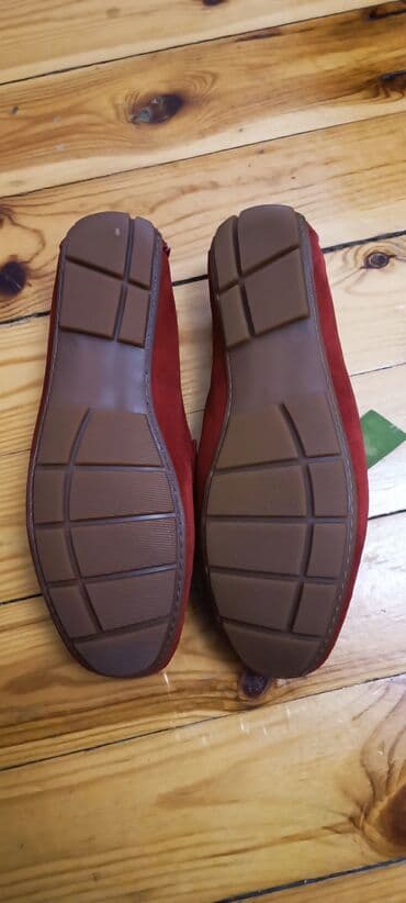 parça mokasinlər: Makasin təzə Türkiyə brendi natural əsl dəri zamşa . 44 razmer tünd — 2