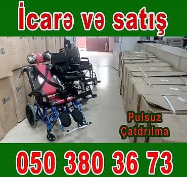 salon icare: Müxtəlif tip əlil arabalarının icarəsi və satışı. - Mexaniki və — 1