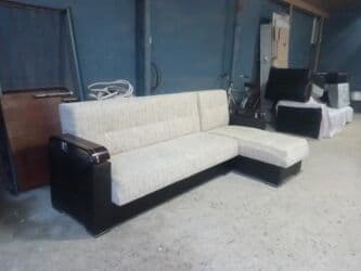 divan 2ci əl: Künc divan, İşlənmiş, Açılan, Bazalı, Parça, Çatdırılma yoxdur — 2