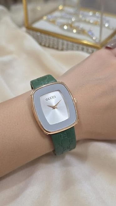 mexaniki saat: Qol saatı, Gucci, rəng - Qəhvəyi — 7