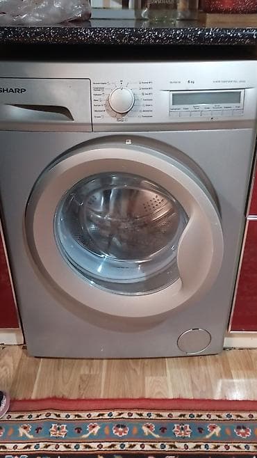 Sağlamlıq və gözəllik: Sharp önyükləməli paltaryuyan maşın8 kilogudu 120 manta - Model — 2