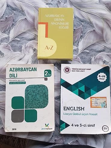 Dərs vəsaiti və lüğət komplekti - “Azərbaycan dilinin sinonimlər